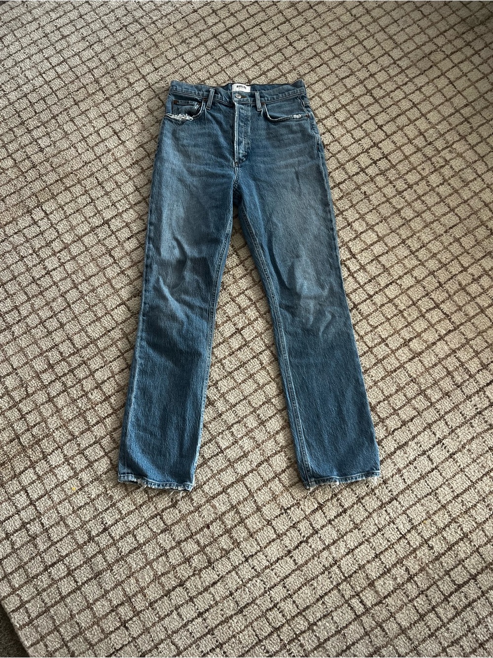 Agolde Straight Leg Jeans
